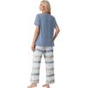 image:imagePrinStory Pajamas for Women Set 2 Piece Soft Pjs Sets S2XLSleepy Mist Blue