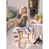 image:imagePrinStory Pajamas for Women Set 2 Piece Soft Pjs Sets S2XLWild Dark Green