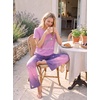 image:imagePrinStory Pajamas for Women Set 2 Piece Soft Pjs Sets S2XLWish Star Taro Pl