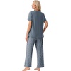 image:imagePrinStory Pajamas for Women Set 2 Piece Soft Pjs Sets S2XLZodiac Blue Gray