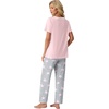 image:imagePrinStory Pajamas for Women Set Soft Pjs 2 Piece Pajama Sets XS4XLPink Star