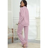 image:imagePrinStory Womens Pajama Sets Button Down Pjs 2 Piece Lounge SetPink