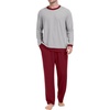Light Gray Wine Red