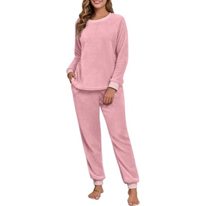 image:imagePrinStory Flannel Pajamas for Women Winter Pajama Set S2XLLight Pink