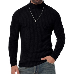 image:imagePrinStory Mens Thermal Long Sleeve Shirts Mock Turtleneck Tops S2XLBlack