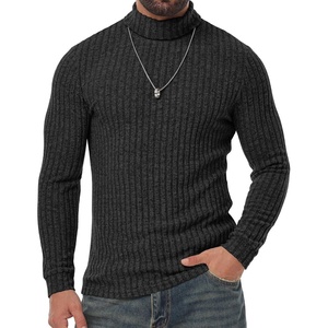 image:imagePrinStory Mens Thermal Long Sleeve Shirts Mock Turtleneck Tops S2XLBlack Gray