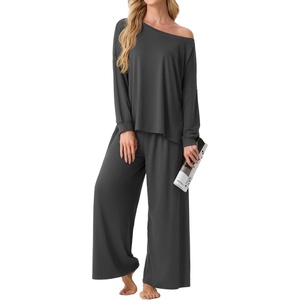 image:imagePrinStory Pajamas for Women Set 2 Piece Lounge Sets S2XLDark Gray