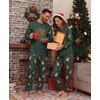 image:imagePrinStory Pajamas Set for Men amp Women Long Sleeve Soft Sleepwear S2XLFp Green Christmas Crew
