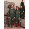 image:imagePrinStory Pajamas Set for Men amp Women Long Sleeve Soft Sleepwear S2XLFp Green Christmas Crew
