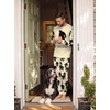 image:imagePrinStory Pajamas Set for Men amp Women Long Sleeve Soft Sleepwear S2XLFp Khaki Ape Man