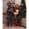 image:imagePrinStory Pajamas Set for Men amp Women Long Sleeve Soft Sleepwear S2XLFp Black Christmas Crew