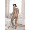 image:imagePrinStory Womens Pajamas Winter Soft Flannel Warm Pjs S2XLFpleopard Print