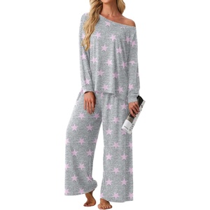 image:imagePrinStory Pajamas for Women Set 2 Piece Pjs Sets S2XLPink Star