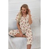 image:imagePrinStory Womens Pajama Sets Capri Pjs Soft Lounge Sets S4XLFpapricot Pink Shoes