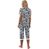image:imagePrinStory Womens Pajama Sets Capri Pjs Soft Lounge Sets S4XLFpblue Pink Paisley