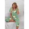 image:imagePrinStory Womens Pajama Sets Capri Pjs Soft Lounge Sets S4XLFpgreen Camellia
