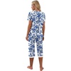 image:imagePrinStory Womens Pajama Sets Capri Pjs Soft Lounge Sets S4XLFpwihte Porcelain