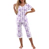 Fp-purple Wh Floral