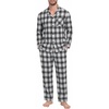 Black Gray White Plaid