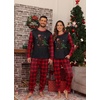image:imagePrinStory Pajamas Set for Men amp Women Long Sleeve Soft Sleepwear S2XLFp Black Ape Man