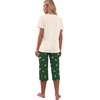 image:imagePrinStory Womens Pajama Sets Capri Pjs Soft Lounge Sets S4XLFpbeige Reindeer