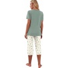 image:imagePrinStory Womens Pajama Sets Capri Pjs Soft Lounge Sets S4XLFpgreen Heart Pine
