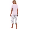image:imagePrinStory Womens Pajama Sets Capri Pjs Soft Lounge Sets S4XLFplight Purple Lilac
