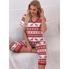 image:imagePrinStory Womens Pajama Sets Capri Pjs Soft Lounge Sets S4XLFpred White Elk