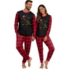 image:imagePrinStory Pajamas Set for Men amp Women Long Sleeve Soft Sleepwear S2XLFp Black Ape Man