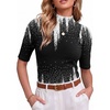 B23 White Black Geometric