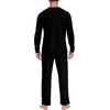 image:imageMens Pajama Set Long Sleeve Shirts and Pants Soft Comfy Pjs Print Sleepwear06 Fp Fire Skeleton