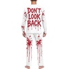 image:imageMens Pajama Set Long Sleeve Shirts and Pants Soft Comfy Pjs Print Sleepwear09 Fp Red Print Handwhite