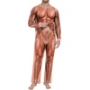 image:imageMens Pajama Set Long Sleeve Shirts and Pants Soft Comfy Pjs Print Sleepwear12 Fp Human Skin