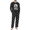 image:imageMens Pajama Set Long Sleeve Shirts and Pants Soft Comfy Pjs Print Sleepwear14 Fp Dark Gray Wolf
