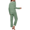 image:imagePrinStory Womens Pajama Sets Long Pjs Soft Lounge Sets XS4XLFpspot Green
