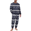 Navy Blue Forest Elk