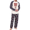 image:imageMens Pajamas Set Shirt and Pants Relaxed Fit Soft Fall Loungewear Sleepwear0 Horror Movie Night