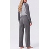 image:imageMens Pajamas Set Shirt and Pants Relaxed Fit Soft Fall Loungewear Sleepwear0dark Gray