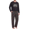 image:imageMens Pajamas Set Shirt and Pants Relaxed Fit Soft Fall Loungewear SleepwearChristmas Lights