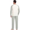 image:imageMens Pajamas Set Shirt and Pants Relaxed Fit Soft Fall Loungewear SleepwearGreen Christmas Tree