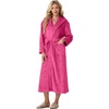 image:imagePrinStory Luxury Womens Robe with Hood Fluffy Bath Robe for Women S2XLRose Red