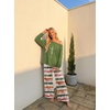 image:imagePrinStory Pajamas for Women Set 2 Piece Pjs Sets S2XLGreen Faith