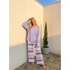 image:imagePrinStory Pajamas for Women Set 2 Piece Pjs Sets S2XLQueen Lavender