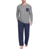 Navy Blue Dark Gray