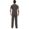image:imagePrinStory Mens Short Sleeve Outfits Henley Waffle Tracksuit S3XLDark Gray