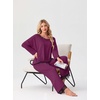 image:imagePrinStory Pajamas for Women Set 2 Piece Compy Fall PjsJam Purple