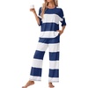 Fp-navy Blue Wt Stripe